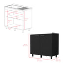 Utility Sink Cabinet Burwood, Kitchen by HouseOfZazla