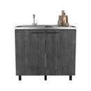 Utility Sink Cabinet Burwood, Kitchen, Smokey by HouseOfZazla