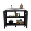 Utility Sink Cabinet Burwood, Kitchen, Smokey by HouseOfZazla