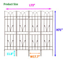 4 Pack Metal Garden Trellis