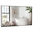 60" x 36" Oversized Modern Rectangle Bathroom Mirror