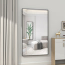 60" x 36" Oversized Modern Rectangle Bathroom Mirror