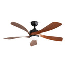 52 Inch Indoor Ceiling Fan With 3 Color Dimmable LED Light and Remote Control by HouseOfZazla