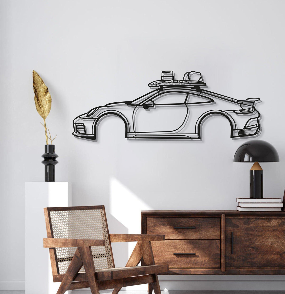 2023 911 Dakar Metal Car Wall Art - MT0820, photo 2 of 8