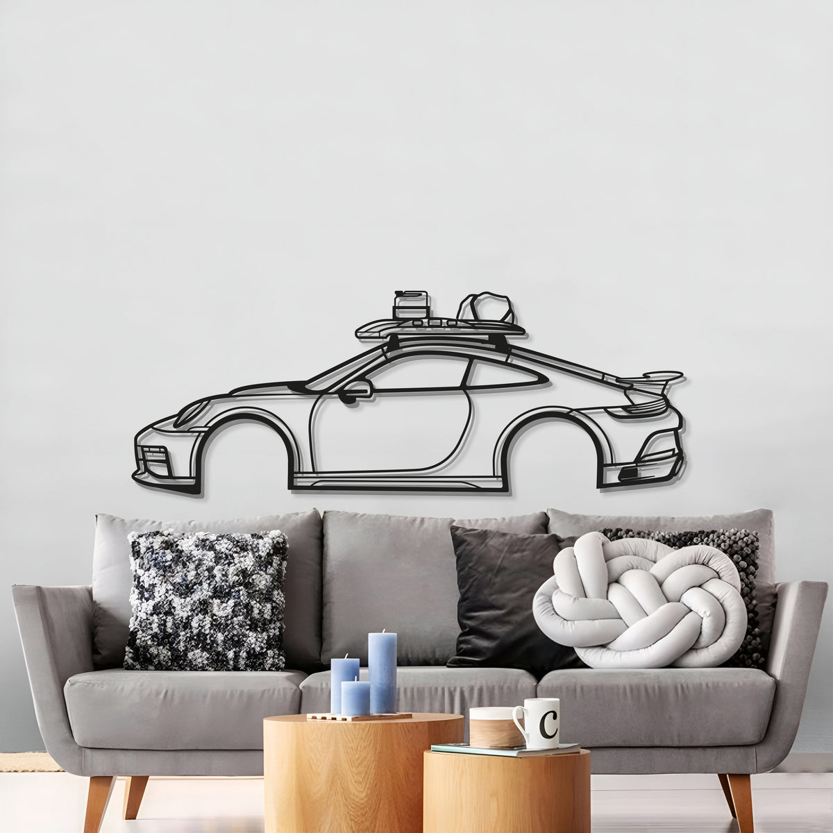 2023 911 Dakar Metal Car Wall Art - MT0820, photo 3 of 8