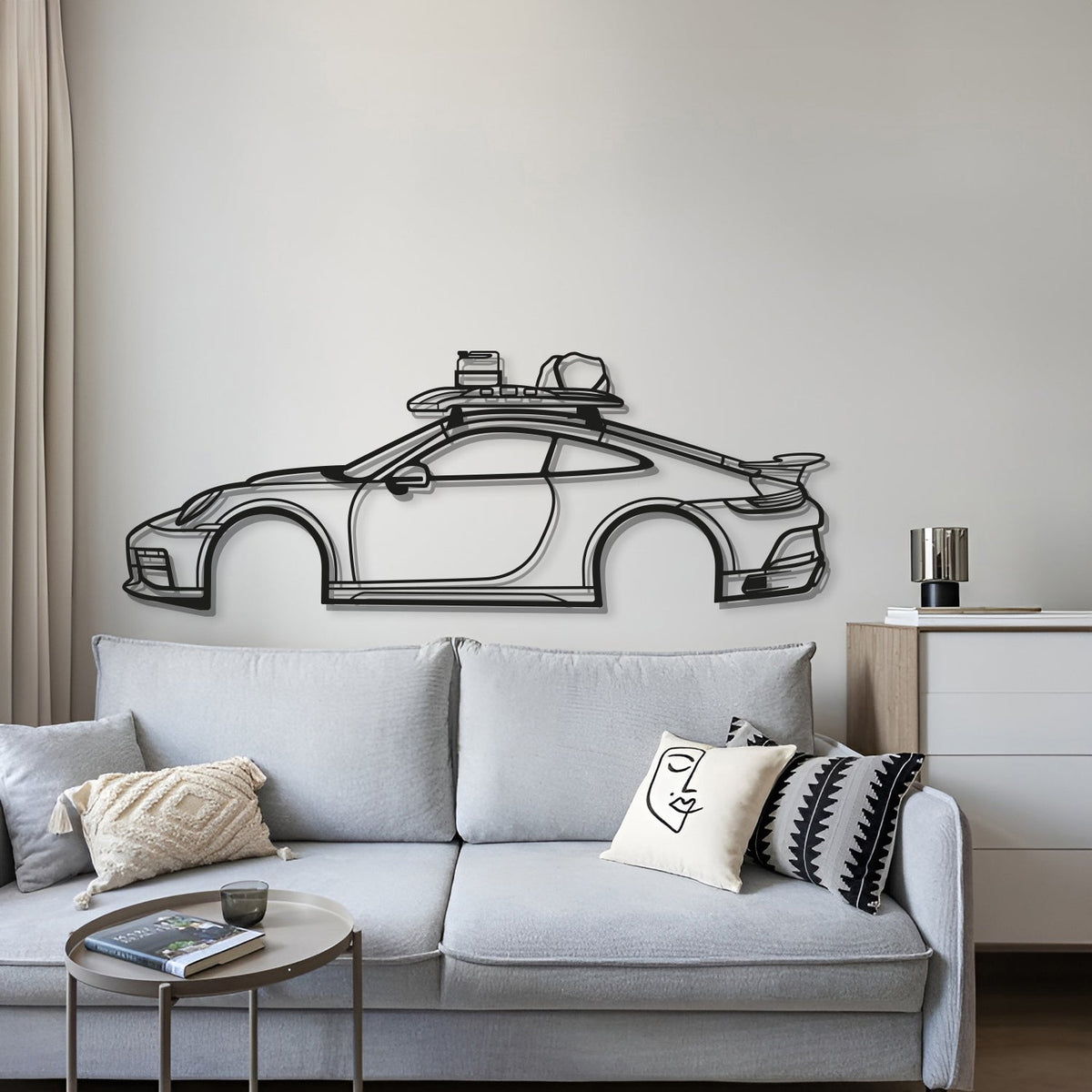 2023 911 Dakar Metal Car Wall Art - MT0820, photo 4 of 8