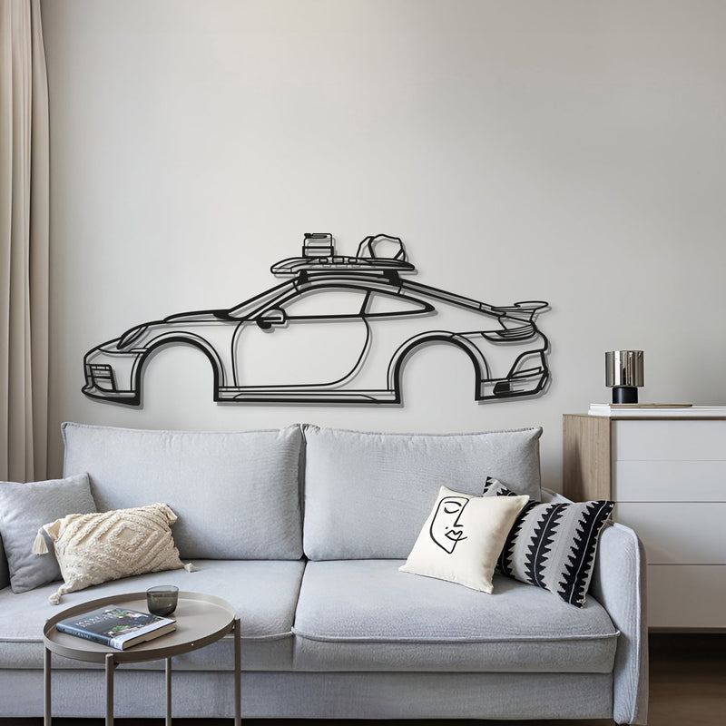 2023 911 Dakar Metal Car Wall Art - MT0820