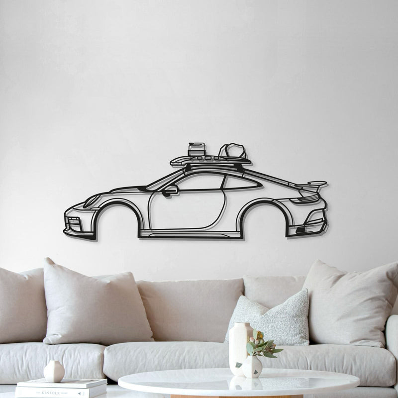 2023 911 Dakar Metal Car Wall Art - MT0820