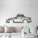 2023 911 Dakar Metal Car Wall Art - MT0820