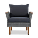 9-Piece Patio Rattan Furniture Set