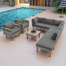 9-Piece Patio Rattan Furniture Set