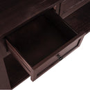 55" Modern Console Table Sofa Table for Living Room with 3 Drawers and 1 Shelf