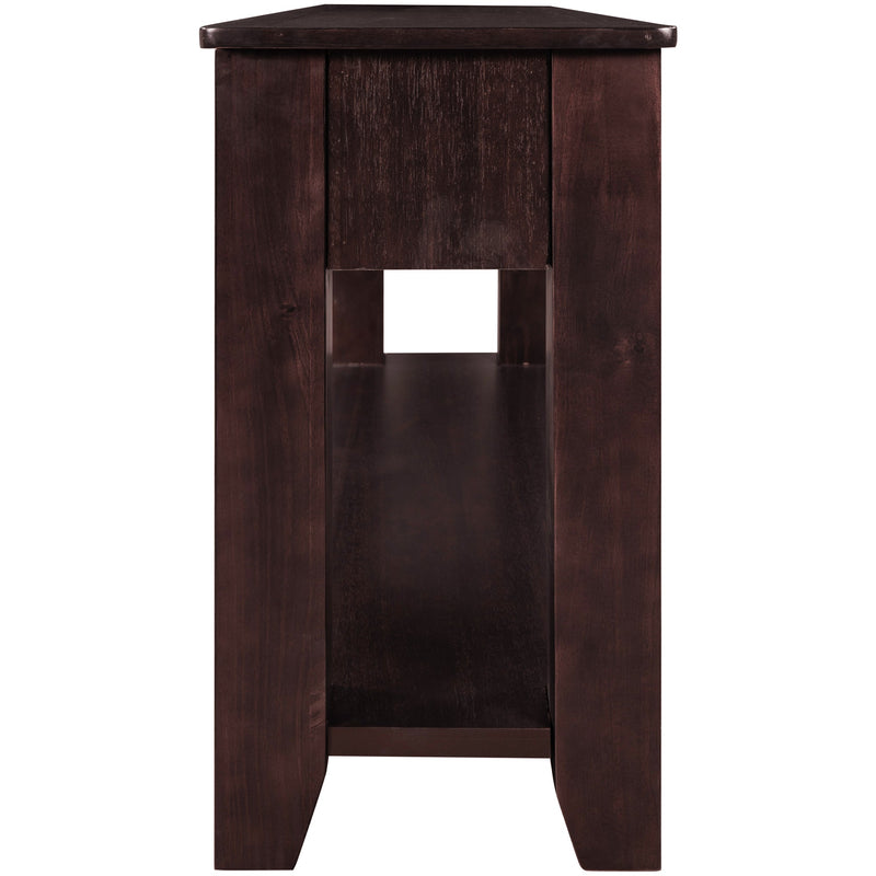 55" Modern Console Table Sofa Table for Living Room with 3 Drawers and 1 Shelf