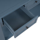 55" Modern Console Table Sofa Table for Living Room with 3 Drawers and 1 Shelf