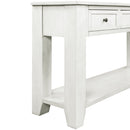 55" Modern Console Table Sofa Table for Living Room with 3 Drawers and 1 Shelf