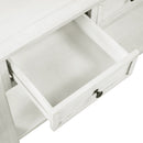 55" Modern Console Table Sofa Table for Living Room with 3 Drawers and 1 Shelf