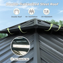8' X 8' Hardtop Gazebo