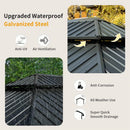 10' X 14' Hardtop Aluminum Gazebo with Steel Canopy