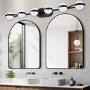 43" Black Minimalist LED Bathroom Vanity Light