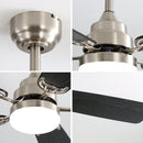 Modern 52-Inch LED Ceiling Fan With Remote Control by HouseOfZazla