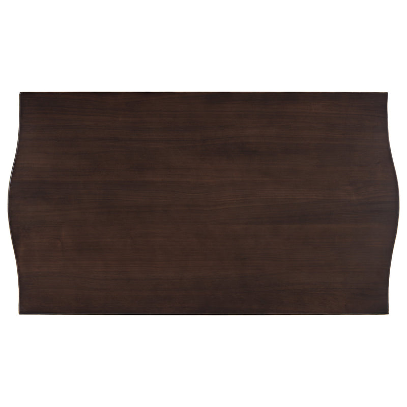 6-Piece Kitchen Dining Table Set, 62.7" Rectangular Table and 4 High-Back Tufted Chairs & 1 Bench for Dining Room and Kitchen (Espresso)