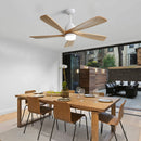 52 Inch Ceiling Fan With Dimmable LED Light and Remote Control by HouseOfZazla
