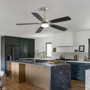 Modern 52-Inch LED Ceiling Fan With Remote Control by HouseOfZazla