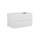 Alice-36W-201 Wall Mount Cabinet Without Basin by HouseOfZazla