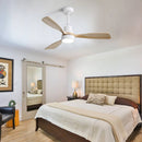 48 Inch Indoor Ceiling Fan with Light and Remote Control by HouseOfZazla