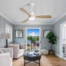 48 Inch Indoor Ceiling Fan with Light and Remote Control by HouseOfZazla