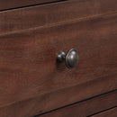 3-Drawer Nightstand Storage Wood Cabinet