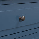 3-Drawer Nightstand Storage Wood Cabinet