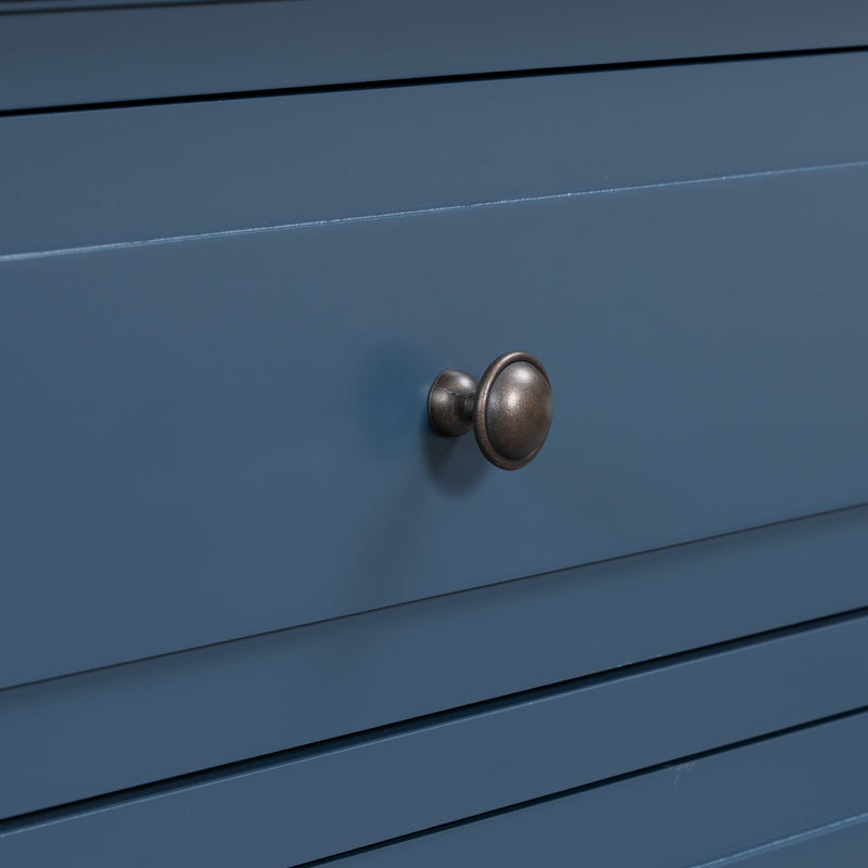 3-Drawer Nightstand Storage Wood Cabinet