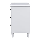 3-Drawer Nightstand Storage Wood Cabinet