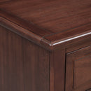 3-Drawer Nightstand Storage Wood Cabinet