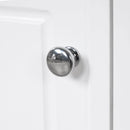 30" Bathroom Vanity with Sink Top, Bathroom Vanity Cabinet with Door and Two Drawers, MDF Boards, Solid Wood, One Package, White