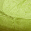 Michael 4 Foot Cylindrical Suede Bean Bag - Kiwi