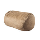 Marlin 6.5 Foot Suede Cylindrical Bean Bag, Tuscany
