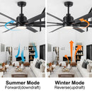 72'' Indoor Smart Ceiling Fan by HouseOfZazla