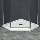 Goodyo 36 in. D x 36 in. W Neo-Angle Shower Base