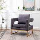 Lenola Contemporary Upholstered Accent Arm Chair