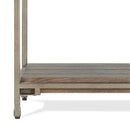 Corbeta Metal Frame Wood Living Room Chairside Table