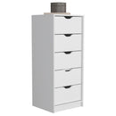 5-Drawer Slim Dresser