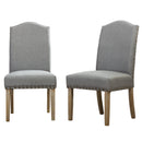 Mod Urban Style Solid Wood Nailhead Dining Chairs