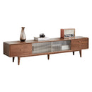 Walnut Color North America A Grade Solid TV Cabinet