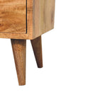 Solid Wood Mini Oak-ish Classic Nightstand