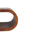 Amaya Coffee Table, Oval, Chestnut