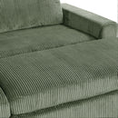 90" Square Arm Sofa with Removable Back Cushions and 2 pillows,Couch for Living Room, Office, Apartment