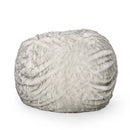 Negar 5 Foot Rounded Short Faux Fur Bean Bag