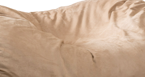 Marlin 6.5 Foot Suede Cylindrical Bean Bag, Tuscany, photo 5 of 5
